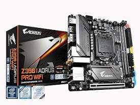 【中古】GIGABYTE Z390 I AORUS PRO WIFI Mini-ITX ゲーミングマザーボード [Intel Z390チップセット搭載] MB4609
