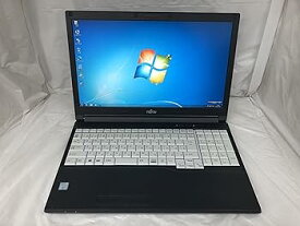 【中古】【中古】 富士通 LIFEBOOK A576/S ノートパソコン Core i5 6300U 2.4GHz メモリ4GB SSD256GB DVDスーパーマルチ Windows7 Professional 32bit FM