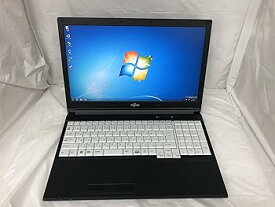 【中古】【中古】 富士通 LIFEBOOK A576/R ノートパソコン Core i5 6300U 2.4GHz メモリ8GB SSD128GB DVDスーパーマルチ フルHD Windows7 Professional 6