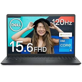 【中古】Dell Inspiron 15 3520 ノートパソコン NI355A-CNHBB カーボンブラック(Intel 12Gen Core i5-1235U,8GB,512GB SSD,15インチFHD,Microsoft Office