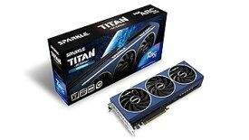 【中古】Sparkle Intel Arc A770 Titan OCエディション 16GB GDDR6 ThermalSync 破れた冷却 アキシャルファン メタルバックプレート SA770T-16GOC