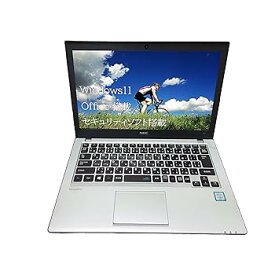 【中古】NEC ノートパソコン windows11 VK23LB Core i3-6世代 メモリ8GB 高速SSD [MS Office2019/無線LAN/安心の外付けHDD付属] (SSD 1TB)
