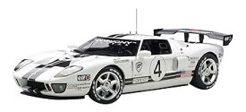 【中古】AUTOart 1/18 フォード GT LM レースカー スペックII (ホワイト) 完成品