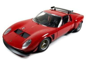 【中古】1/12 ランボルギーニ イオタ SVR (レッド) 完成品