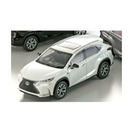 【中古】京商 1/43 レクサス NX 200t F スポーツ ホワイト KS03654W 完成品