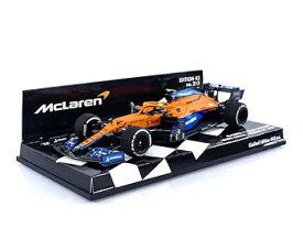 【中古】Minichamps 1/43 マクラーレン MCL35M ノリス フランスGP2021 完成品