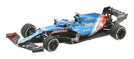 【中古】Minichamps 1/43 アルピーヌ A521 オコン ハンガリーGP2021 ウィナー 完成品