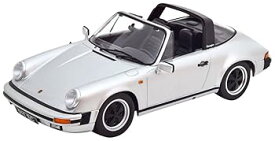 【中古】KK scale 1/18 ポルシェ 911 SC Targa 1983 silver with Hardtop 完成品