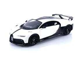 【中古】TOP SPEED 1/18 ブガッティ シロン ピュールスポール ホワイト 完成品