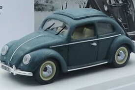 【中古】Rio 1/43 フォルクスワーゲン ビートル ウィンターバケーション 1950 スキー付 完成品