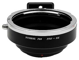 【中古】Fotodiox Pro Lens Mount Adapter Compatible with Pentax 6x7 Lenses to fit Nikon F-Mount Cameras