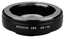 【中古】Fotodiox Proレンズマウントアダプター、セレクティブ35mm Olympus ZuikoレンズからペンタックスKマウントカメラアダプター(互換性のあるレンズ
