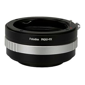 【中古】Fotodiox レンズマウントアダプター 富士XマウントカメラのPentax Kマウント(PKAF) D/SLRレンズ対応 ブラック