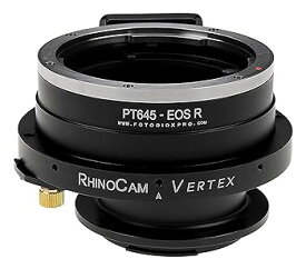 【中古】RhinoCam Vertex Rotating Stitching Adapter, Compatible with Pentax 645 (P645) Mount SLR Lens to Canon RF Mount Mirrorless Cameras