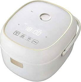 【中古】［非常に良い］炊飯器 3.5合 一人暮らし IH フラット天面 ホワイト