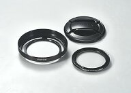 【中古】FUJIFILM レンズフード付プロテクトフィルター X20B用 F LHF-X20B
