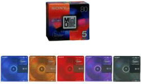 【中古】SONY MD ミニディスク 74分5枚組 5MDW74CRAX