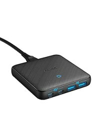 【中古】Anker PowerPort Atom III 65W Slim (USB PD 充電器 4ポート USB-C 急速充電器)【PPS規格対応 / USB PD対応 / PowerIQ 3.0 (Gen2)搭載 / GaN(窒