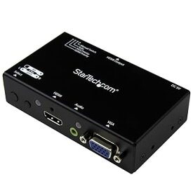 【中古】StarTech.com 2入力(HDMI/VGA)1出力(HDMI)対応ビデオ切替器スイッチャー 自動&優先切替機能搭載 1080p VS221VGA2HD