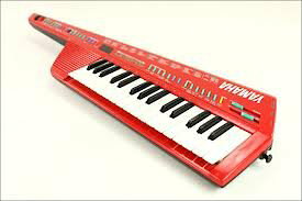 【中古】YAMAHA SHS 10 Red Music Keyboard 　ショルダー キーボード　ヤマハ