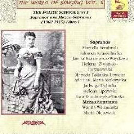 【中古】World of Singing 5: Polish School 1