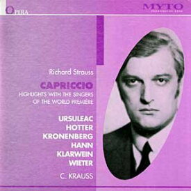 【中古】Strauss: Capriccio
