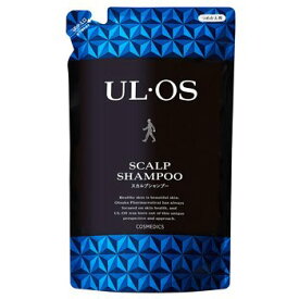 ウルオス　薬用スカルプシャンプー　420ml　詰替用　つめかえ　UL・OS　医薬部外品　男性　頭皮と毛髪を洗う　コスメディクス発想のシャンプー