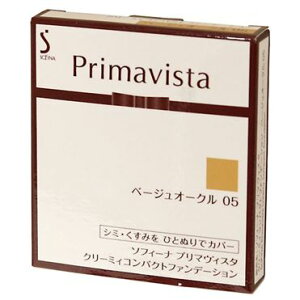 花王 ソフィーナ プリマヴィスタ クリーミィ コンパクト ファンデーション レフィル ベージュオークル05 (10g)