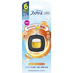 【T】 P&G ファブリーズ イージークリップ フルーツシトラスブリーズ (2.4mL) 車用 芳香剤・消臭剤