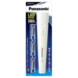【T】 パナソニック LED懐中電灯 BF-BG01N-W (1個) 乾電池エボルタNEO付き
