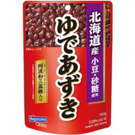 【在庫処分】 賞味期限：2025年9月30日 はごろもフーズ ゆであずき (150g) パウチ