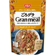 【在庫処分】 賞味期限：2026年9月 日清 ごろグラ グランミール マカダミアとアーモンド (300g) グラノーラ