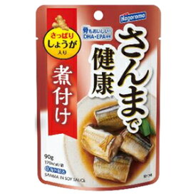 【在庫処分】 賞味期限：2026年7月 はごろも さんまで健康 しょうゆ味 パウチ (90g) おかず