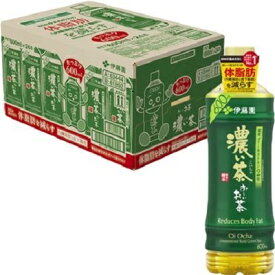 【24本セット】 伊藤園 お～いお茶 濃い茶 (600ml)　ペットボトル 機能性表示食品 緑茶飲料