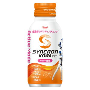 興和新薬 シンクロンコーワ アクティブモード (ベリー風味)100ml 清涼飲料水 (ゼロシュガー&ゼロカフェイン)
