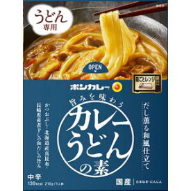 大塚食品 ボンカレー 旨みを味わうカレーうどんの素 だし薫る和風仕立て 210g (1人前) レトルトカレー