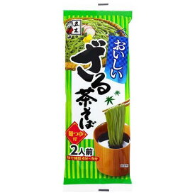 五木食品 おいしい ざる茶そば 麺つゆ付 二人前 (160g) 乾麺 そば