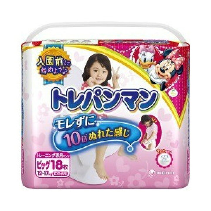 楽天市場】【SCB※】 【y】ユニ・チャーム トレパンマン 女の子用 