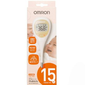 オムロン 電子体温計 けんおんくん MC-682-BA (1台) 平均15秒のスピード検温、赤ちゃんのための体温計