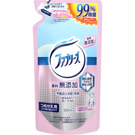 【y】 ファブリーズ 香料無添加ファブリーズ つめかえ用 (320ml) 消臭 除菌スプレー