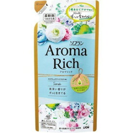 【※ T】 ソフラン アロマリッチ 柔軟剤 サラ つめかえ用 (400ml) アロマ柔軟剤