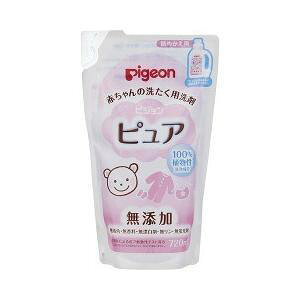 ピジョン 赤ちゃんの洗たく用洗剤 ピュア 詰用 (720ml) おむつ用 洗濯洗剤