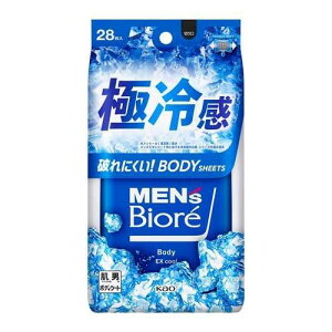 メンズビオレ ボディシート 極冷感タイプ (28枚入) ボディケア