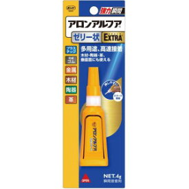 コニシ ボンド アロンアルフア EXTRAゼリー状 (4g) 多用途 高速接着