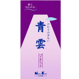 日本香堂　青雲 バイオレット バラ詰 (125g) 線香