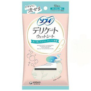 ���j�E�`���[�� �\�t�B �f���P�[�g�E�F�b�g ��������̍��� �E�F�b�g�e�B�b�V�� (10����) �g�C���ɗ�����