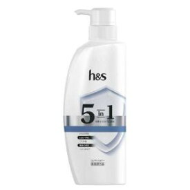 【※】 エイチアンドエス 5in1 マイルドモイスチャー シャンプー ポンプ 本体 (340g) h＆s シャンプー