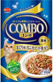 【J】 ミオ コンボ マグロ味・カニカマブレンド (700g) キャットフード ドライ 猫用 ペット
