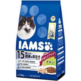 【J】 マース アイムス 15歳以上用 健康な長生きのために チキン味 (1.5kg) キャットフード ドライフード