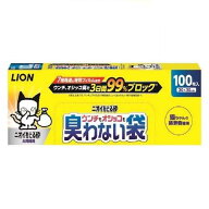 ライオン ウンチもオシッコも臭わない袋 (100枚入) 猫のトイレ・トイレ用品